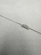 將圖片載入圖庫檢視器 Line Disc Charm Silver Thin Bracelet