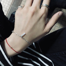 將圖片載入圖庫檢視器 Begin Thin Silver Bracelet