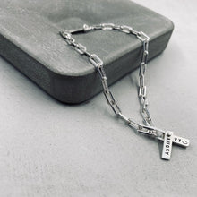 將圖片載入圖庫檢視器 P.912 Short Silver Bracelet