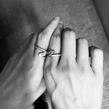 將圖片載入圖庫檢視器 Torn Let it hurt Silver Set Rings