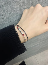 將圖片載入圖庫檢視器 Morse Code String Silver Bracelet
