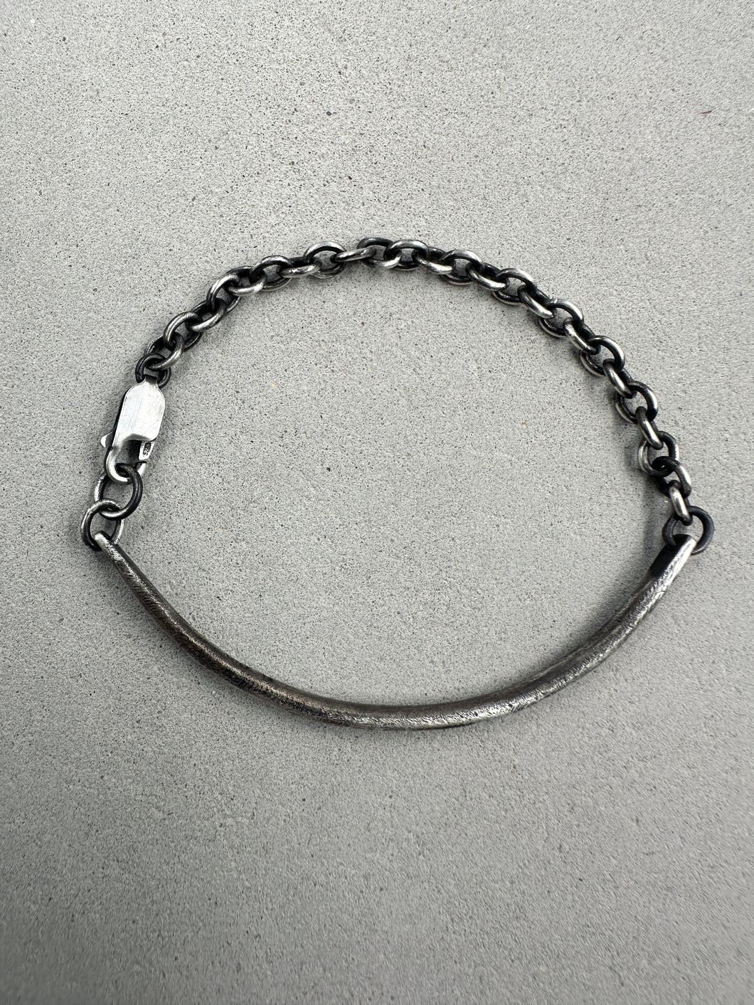 Textured Trust Half Cuff Bracelet