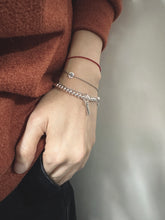 將圖片載入圖庫檢視器 P.912 Half Cylinder String Bead Bracelet
