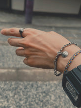 將圖片載入圖庫檢視器 Slash No Excuses Convex Rolo Chain Bracelet

