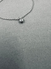將圖片載入圖庫檢視器 Tiny Heart Pendant Thin Silver Bracelet
